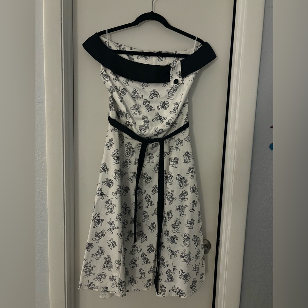Disney Dress Shop. Off-shoulder Mickey Mouse Dress